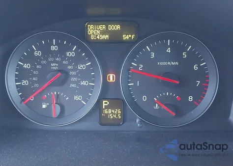 2008 Volvo S40 2.4I из США, поврежденный, VIN YV1MS390382391607